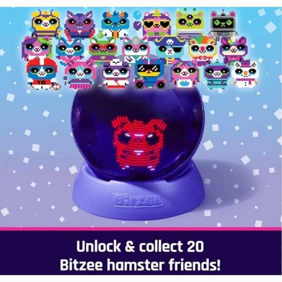 BITZEE HAMSTER BALL INTERACTIVE TOY ROLLS & REACTS TO TOUCH - Picture 3 of 10